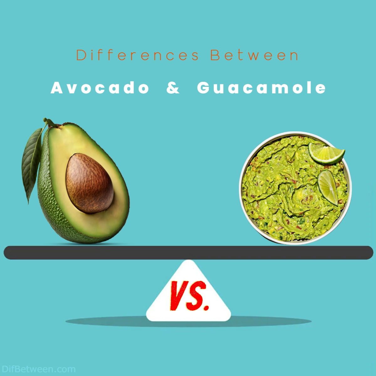Difference Between Avocado and Guacamole