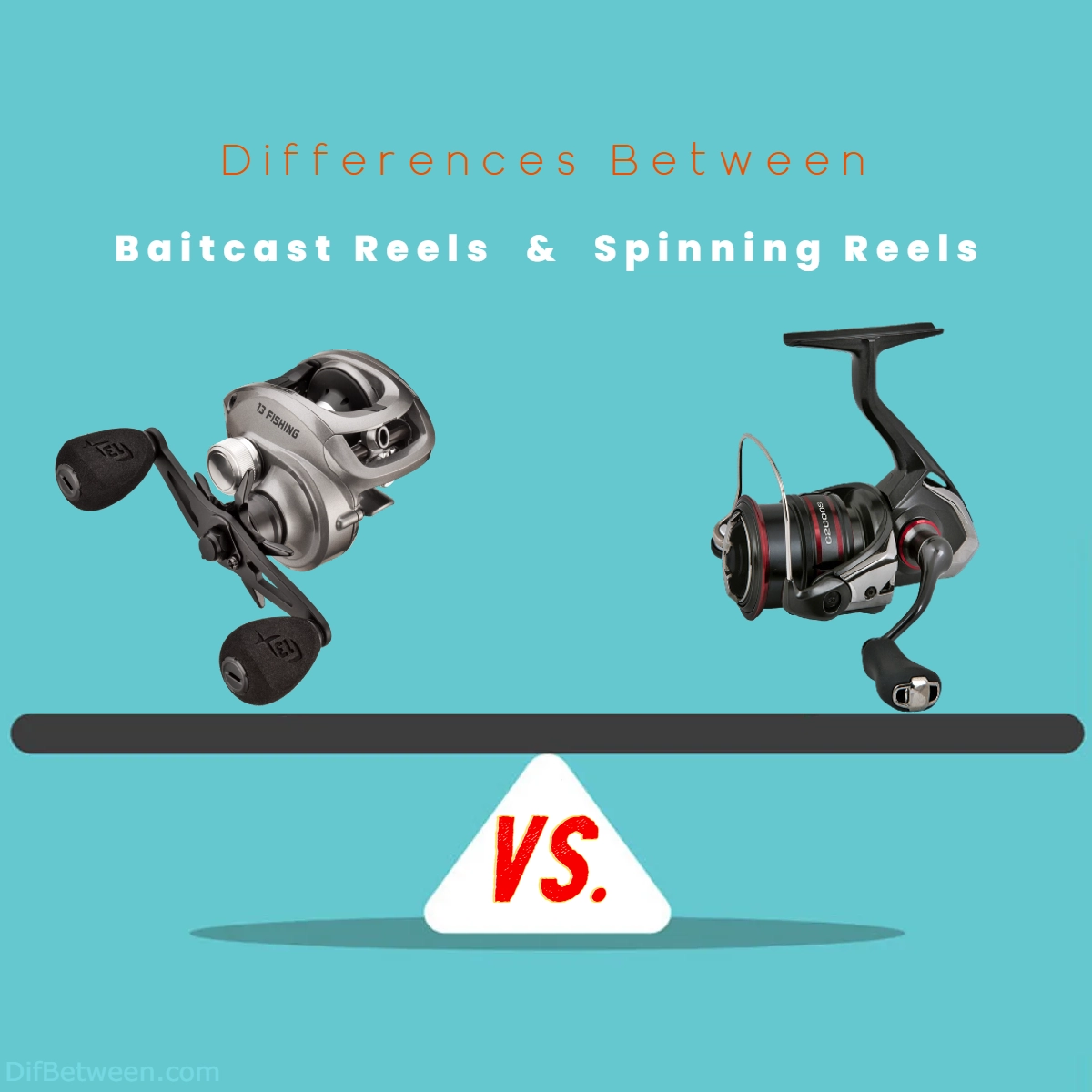 Difference Between Baitcast and Spinning Reels