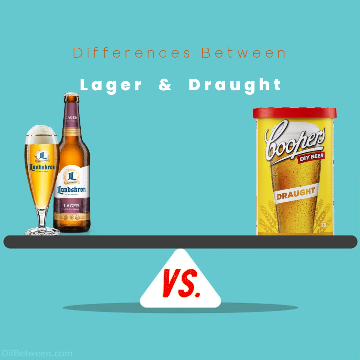 Difference Between Lager and Draught