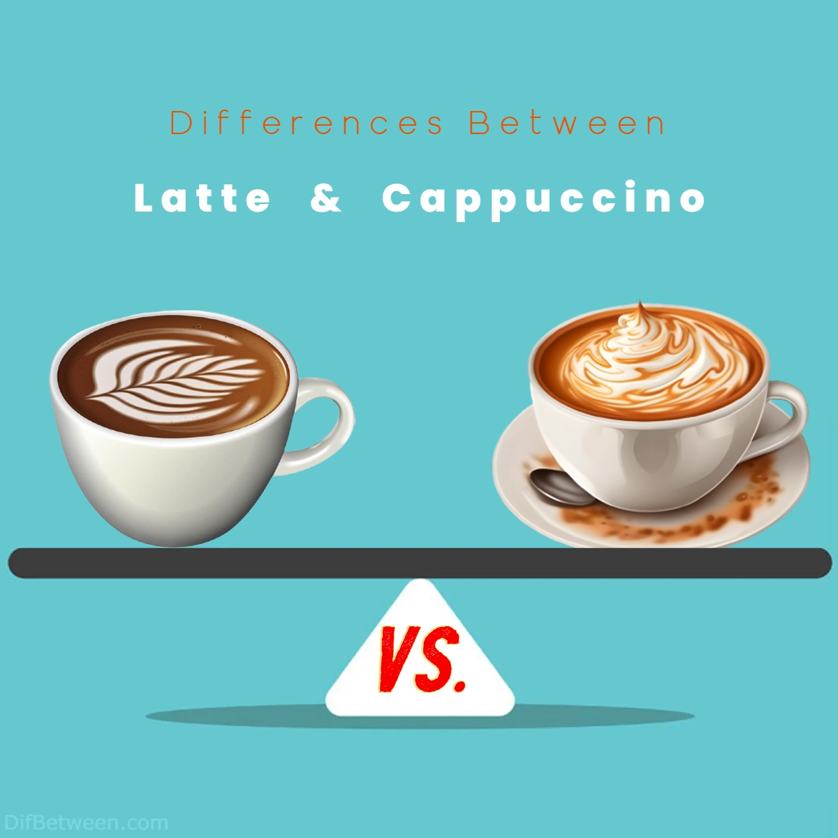 Difference Between Latte and Cappuccino