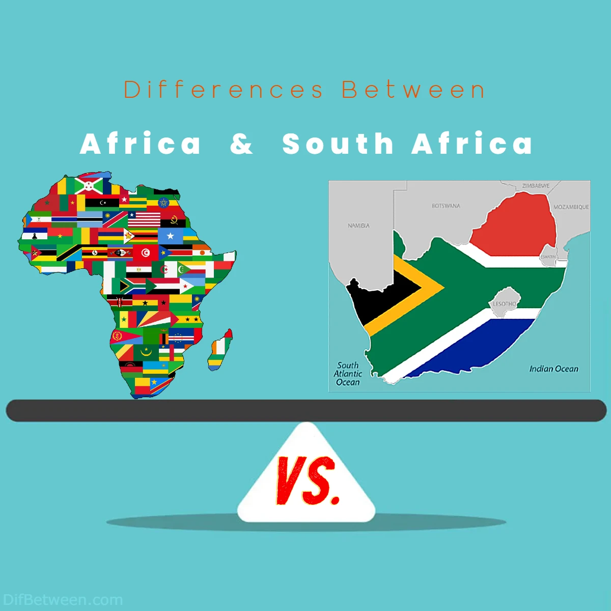 Differences Between Africa vs South Africa