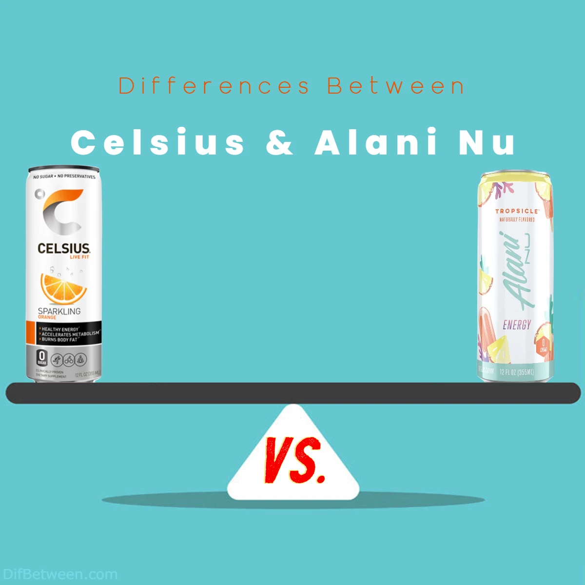 Differences Between Alani Nu and Celsius