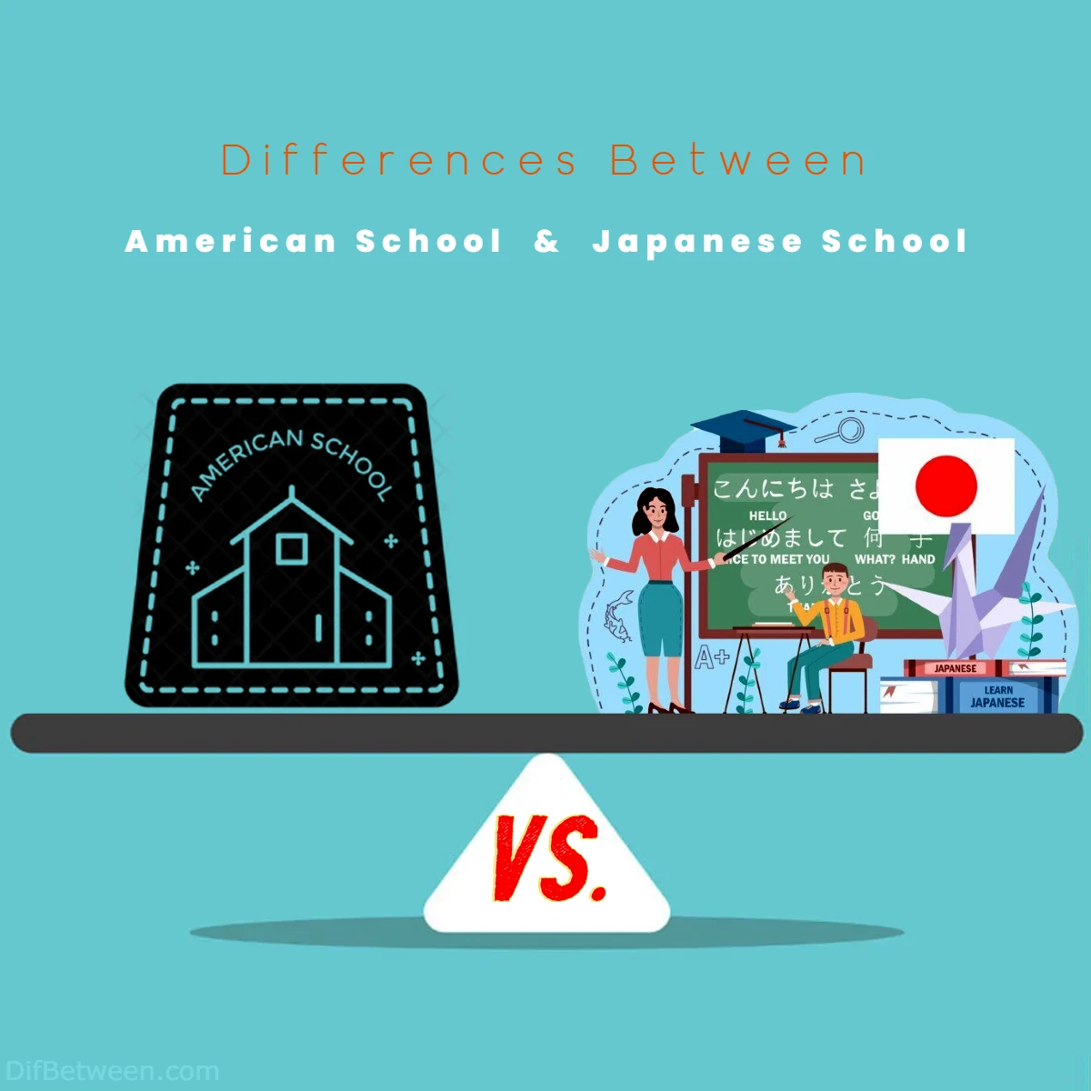 Differences Between American School vs Japanese School