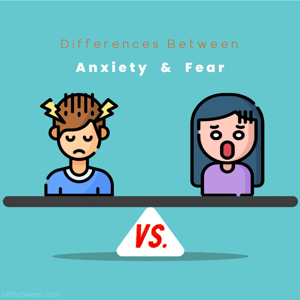 Differences Between Anxiety vs Fear