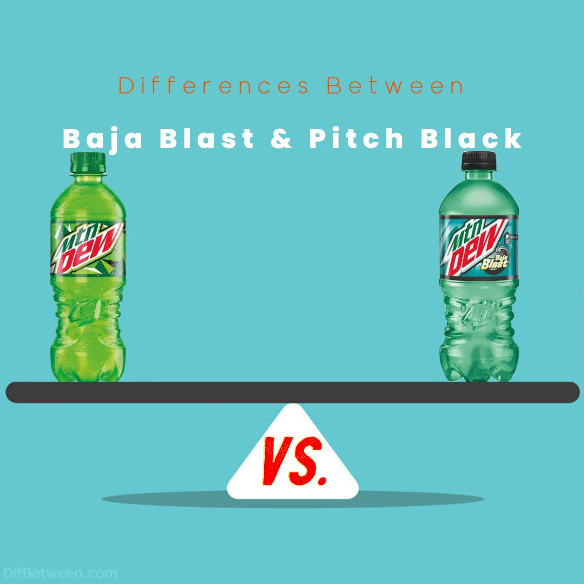 Differences Between Baja Blast and Mountain Dew