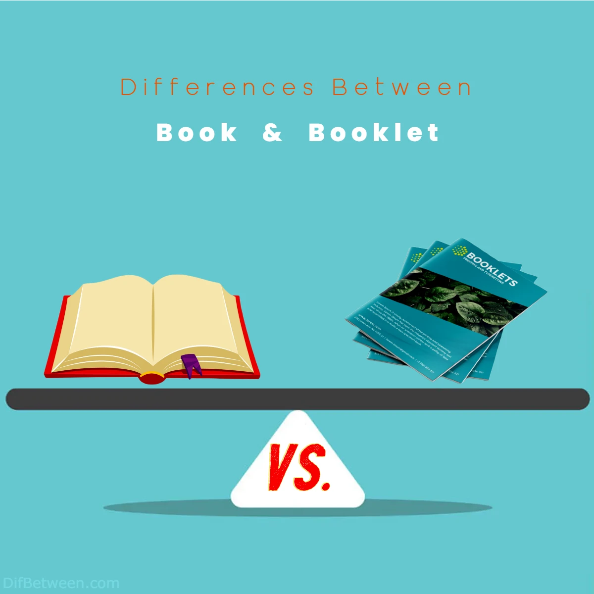 Differences Between Book vs Booklet
