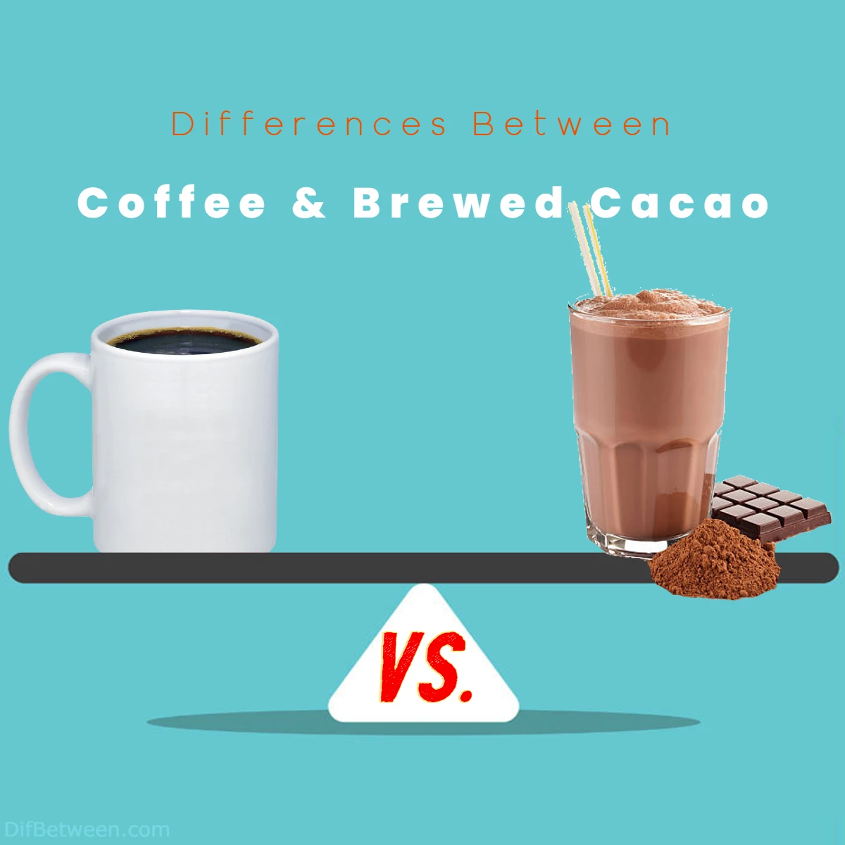 Differences Between Brewed Cacao vs Coffee
