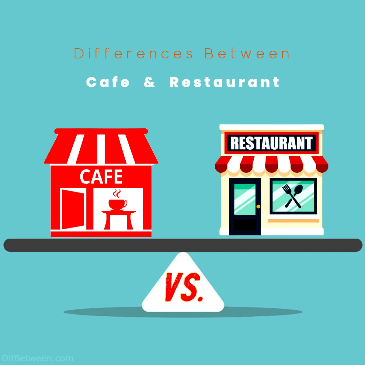 Differences Between Cafe vs Restaurant