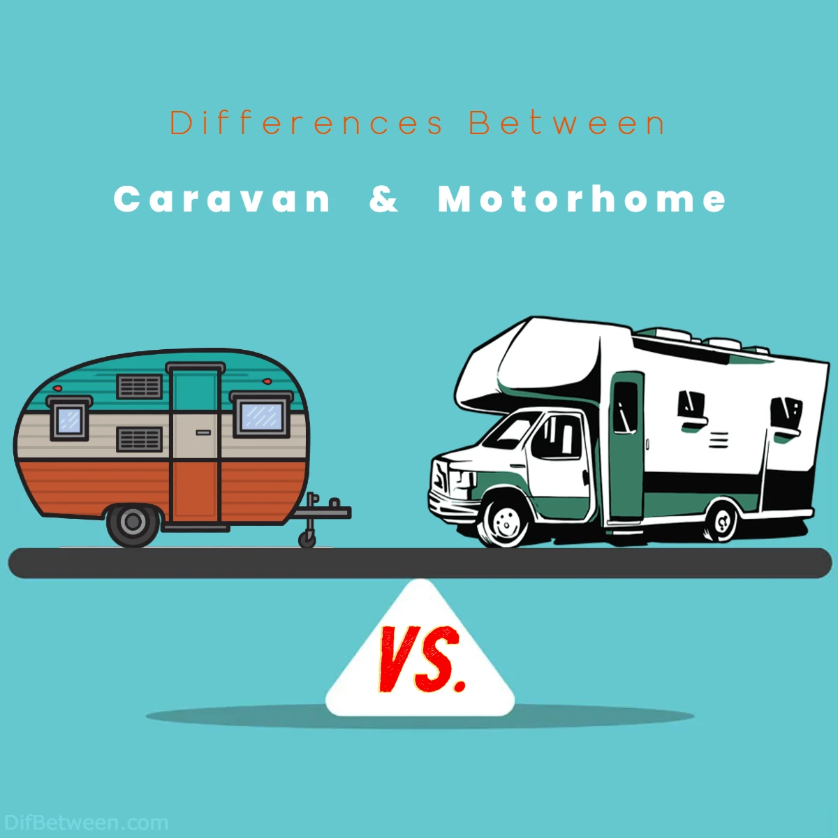 Differences Between Caravan vs Motorhome