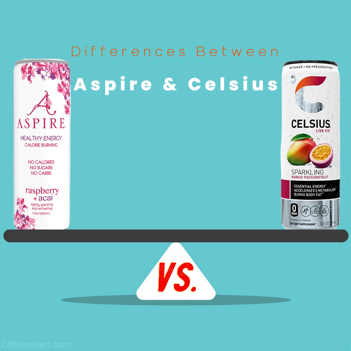Differences Between Celsius and Aspire