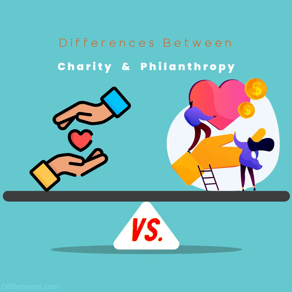 Differences Between Charity vs Philanthropy