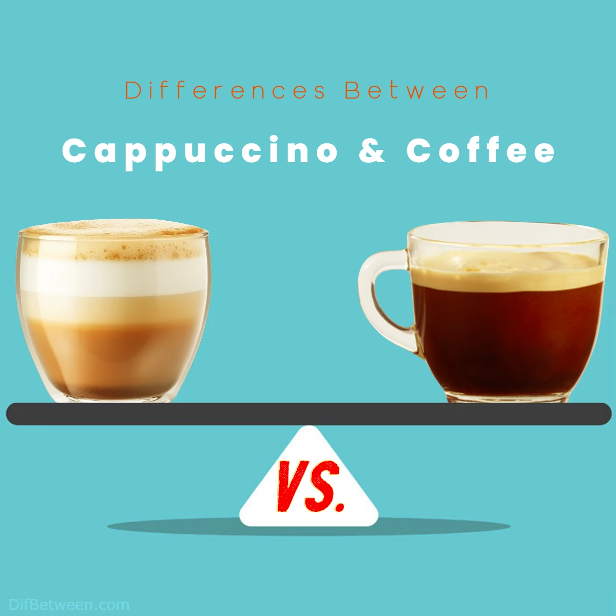 Differences Between Coffee and Cappuccino