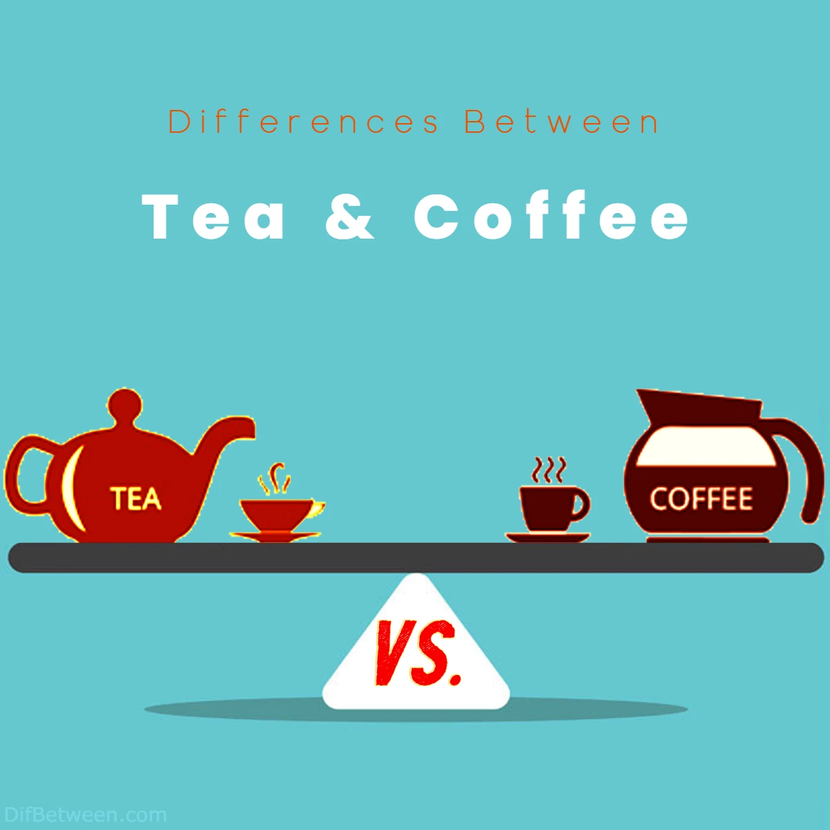 Differences Between Coffee and Tea