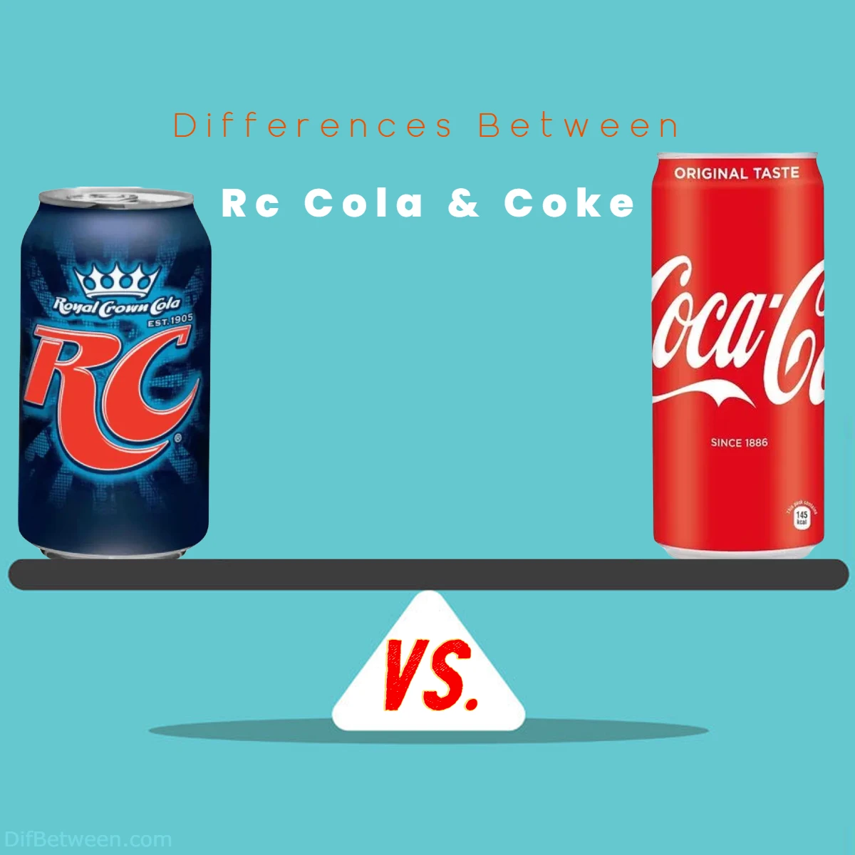 Differences Between Coke and Rc Cola