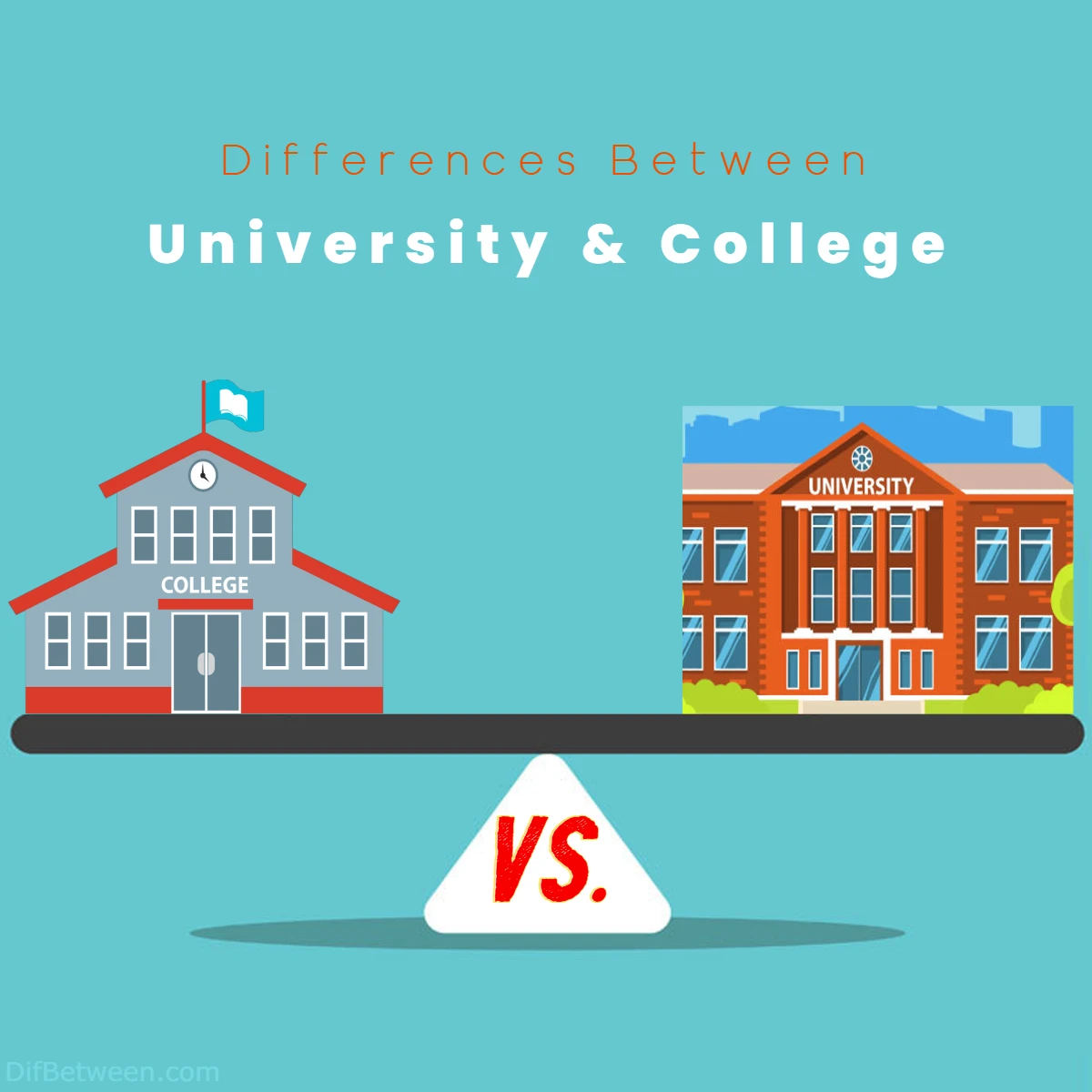 Differences Between Colleges and Universities