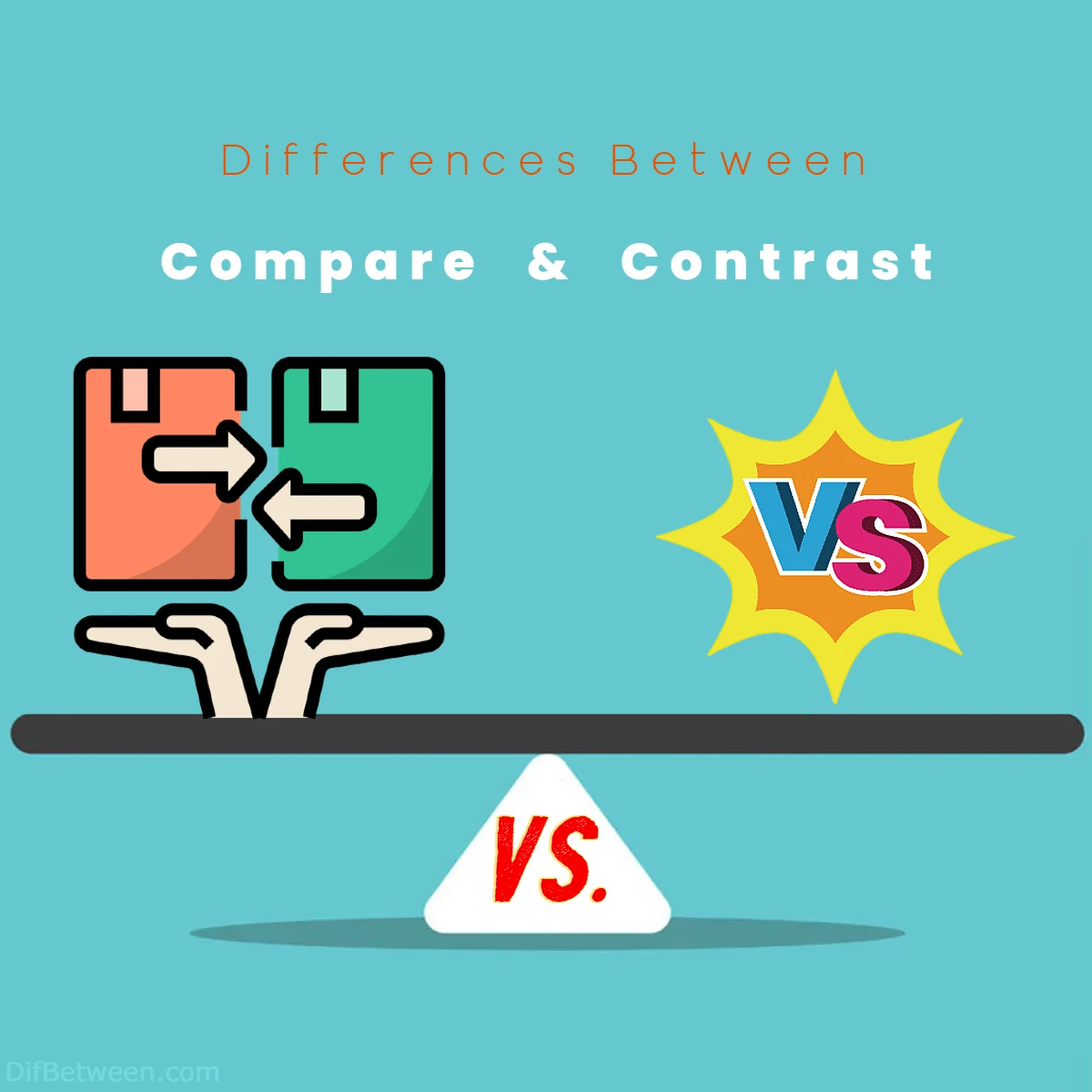 Differences Between Compare vs Contrast