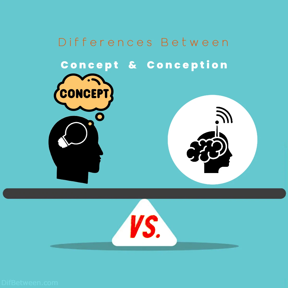 Differences Between Concept vs Conception
