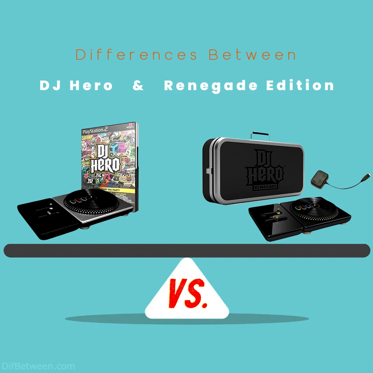 Differences Between DJ Hero vs Renegade Edition