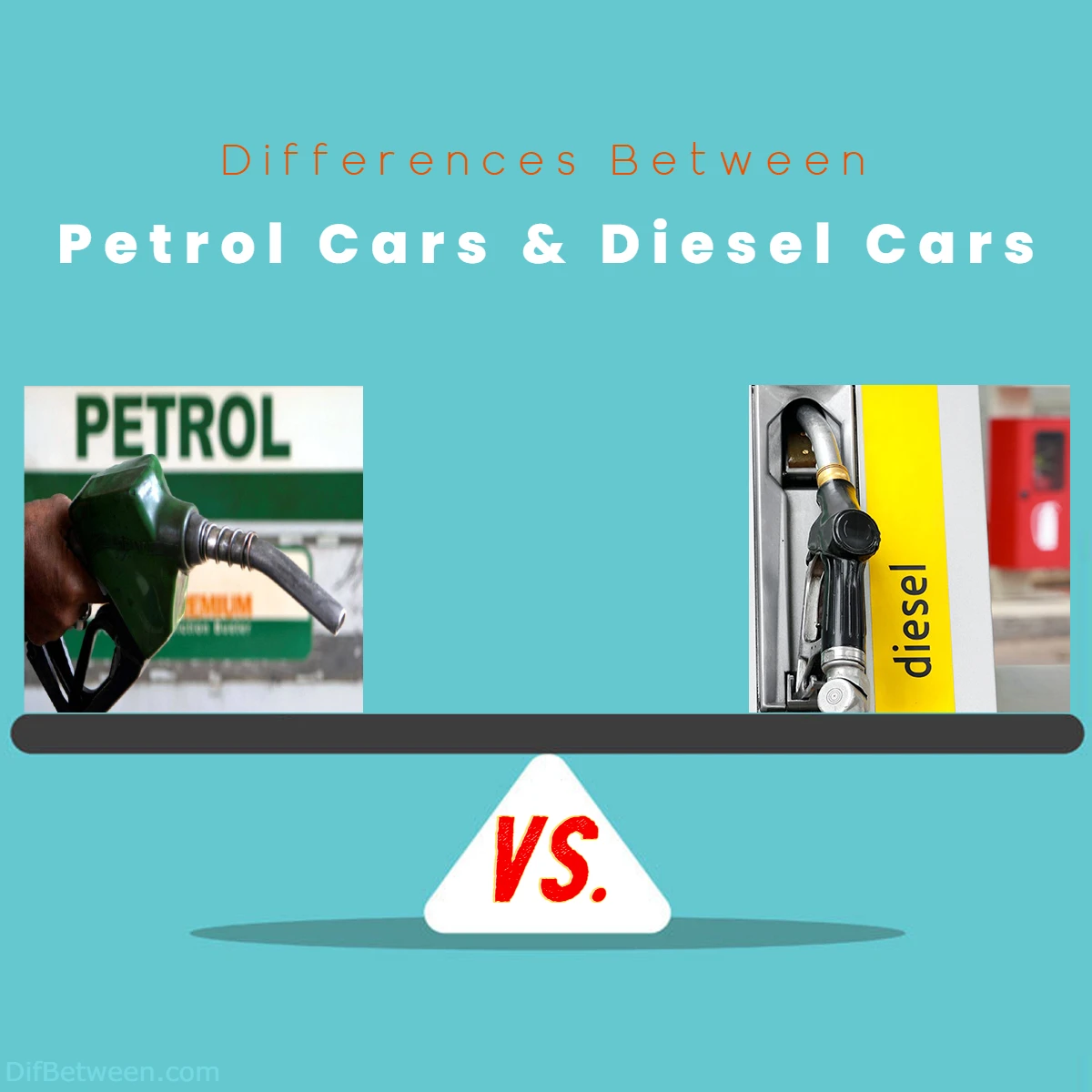 Differences Between Diesel Cars and Petrol Cars