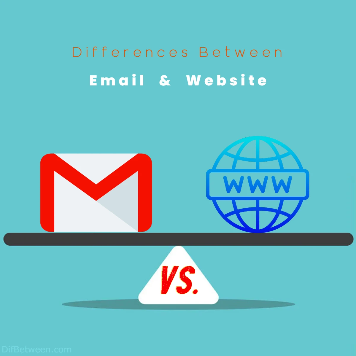 Differences Between Email vs Website