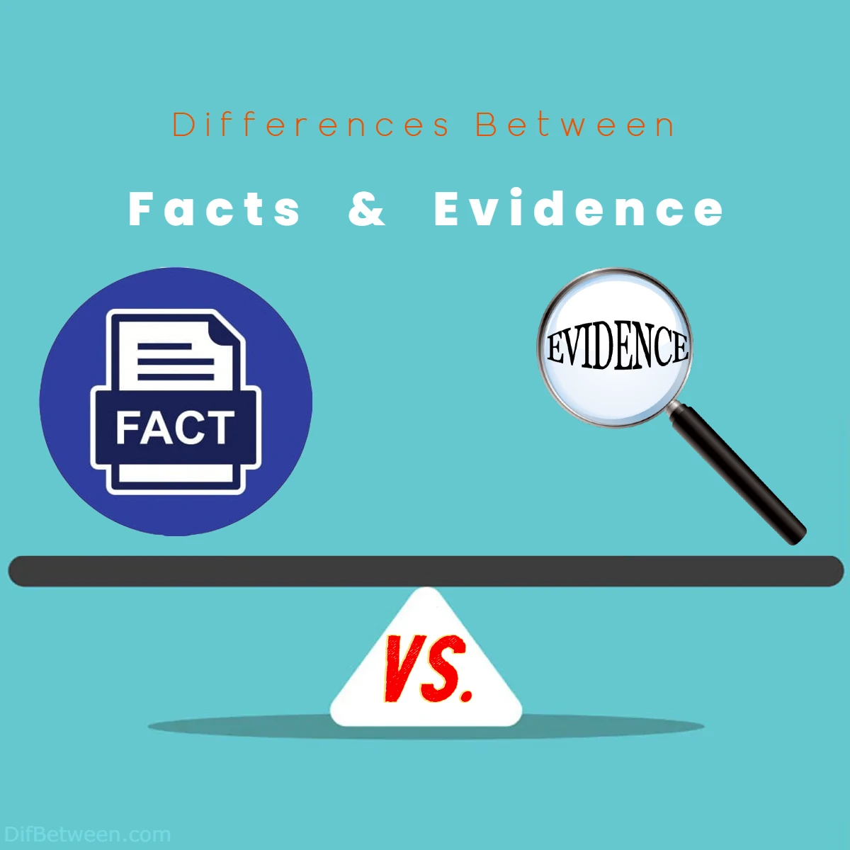 Facts vs Evidence Unraveling Key Distinctions