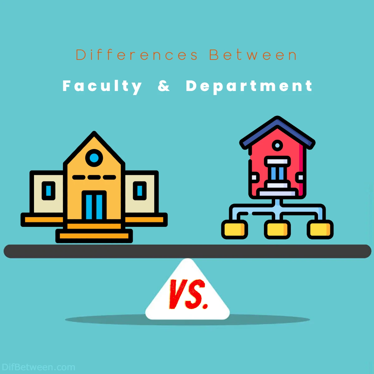 Differences Between Faculty vs Departmen