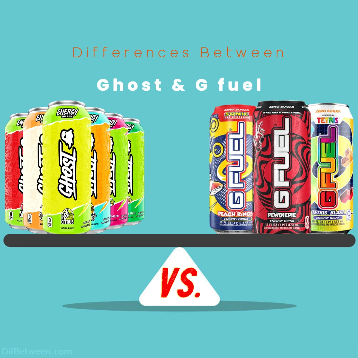 Differences Between G Fuel and Ghost