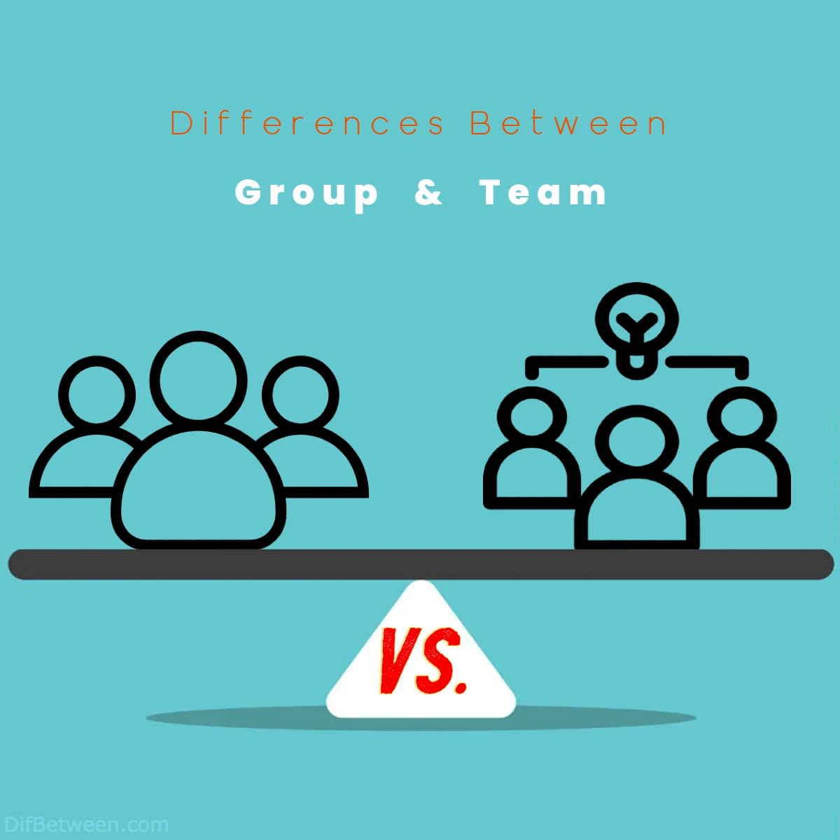 Differences Between Group vs Team