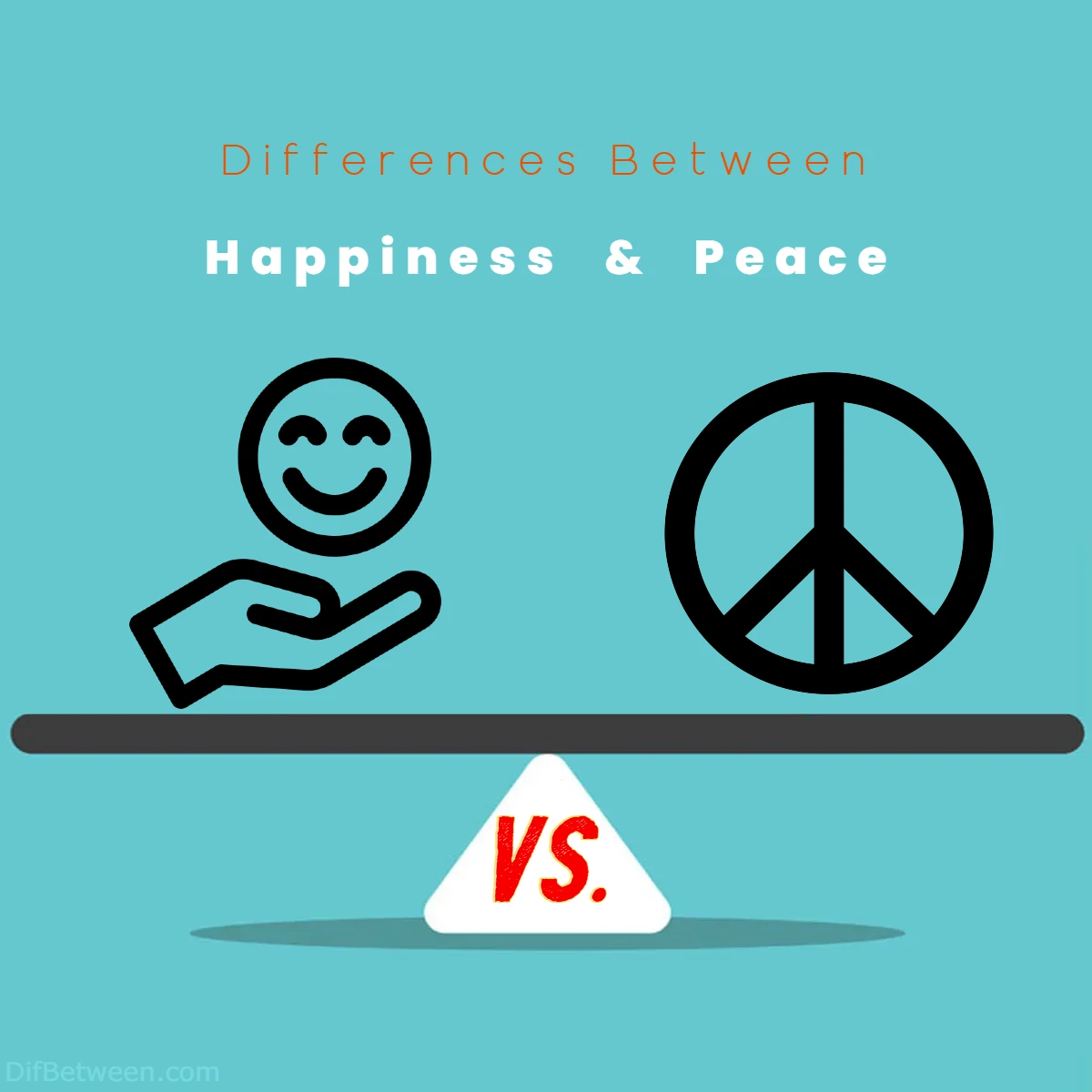 Differences Between Happiness vs Peace
