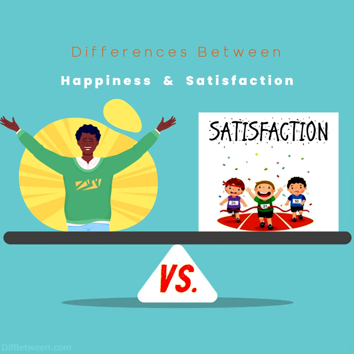Differences Between Happiness vs Satisfaction