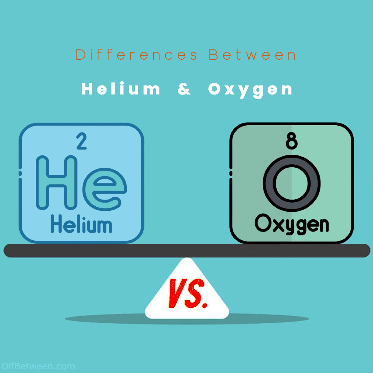 Differences Between Helium vs Oxygen