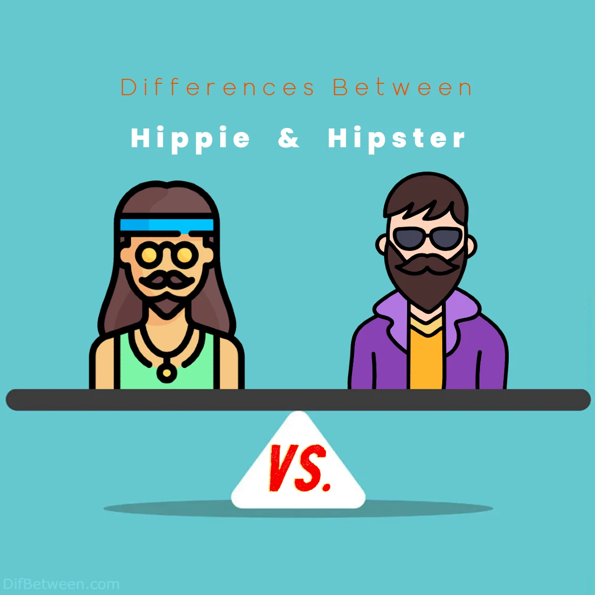 Differences Between Hippie vs Hipster