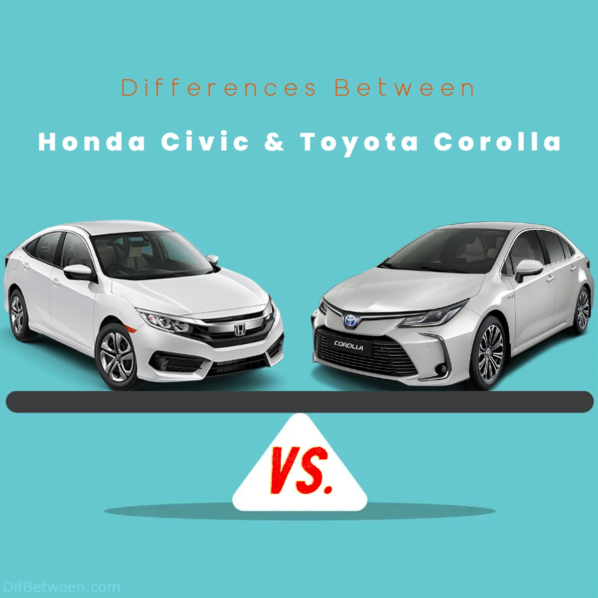 Differences Between Honda Civic vs Toyota Corolla