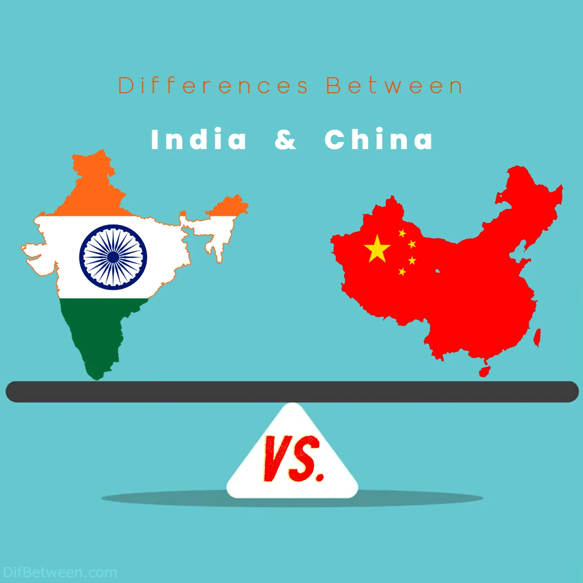 Differences Between India vs China