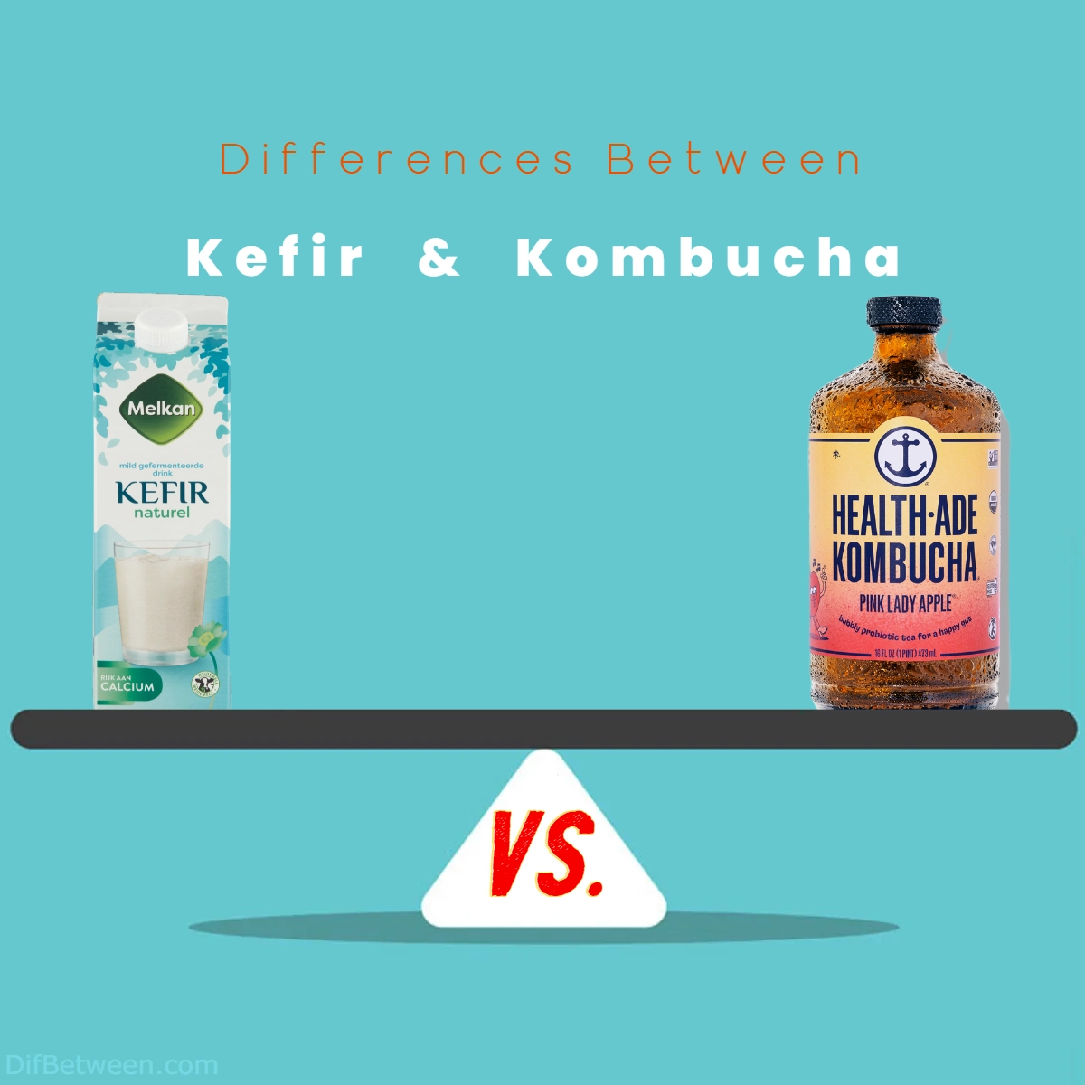 Differences Between Kefir and Kombucha