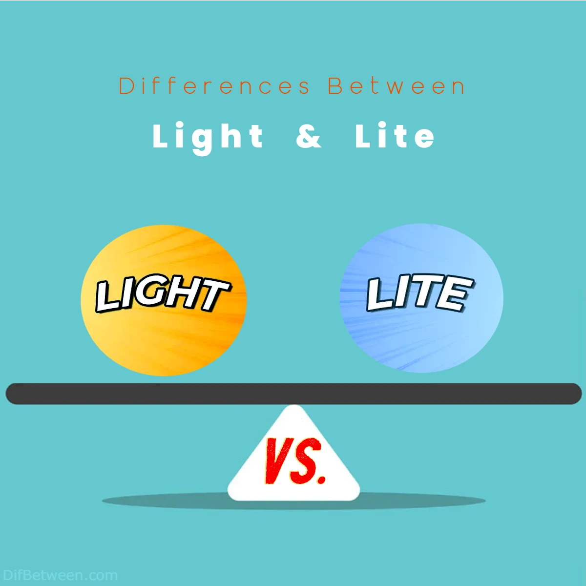 Differences Between Light vs Lite