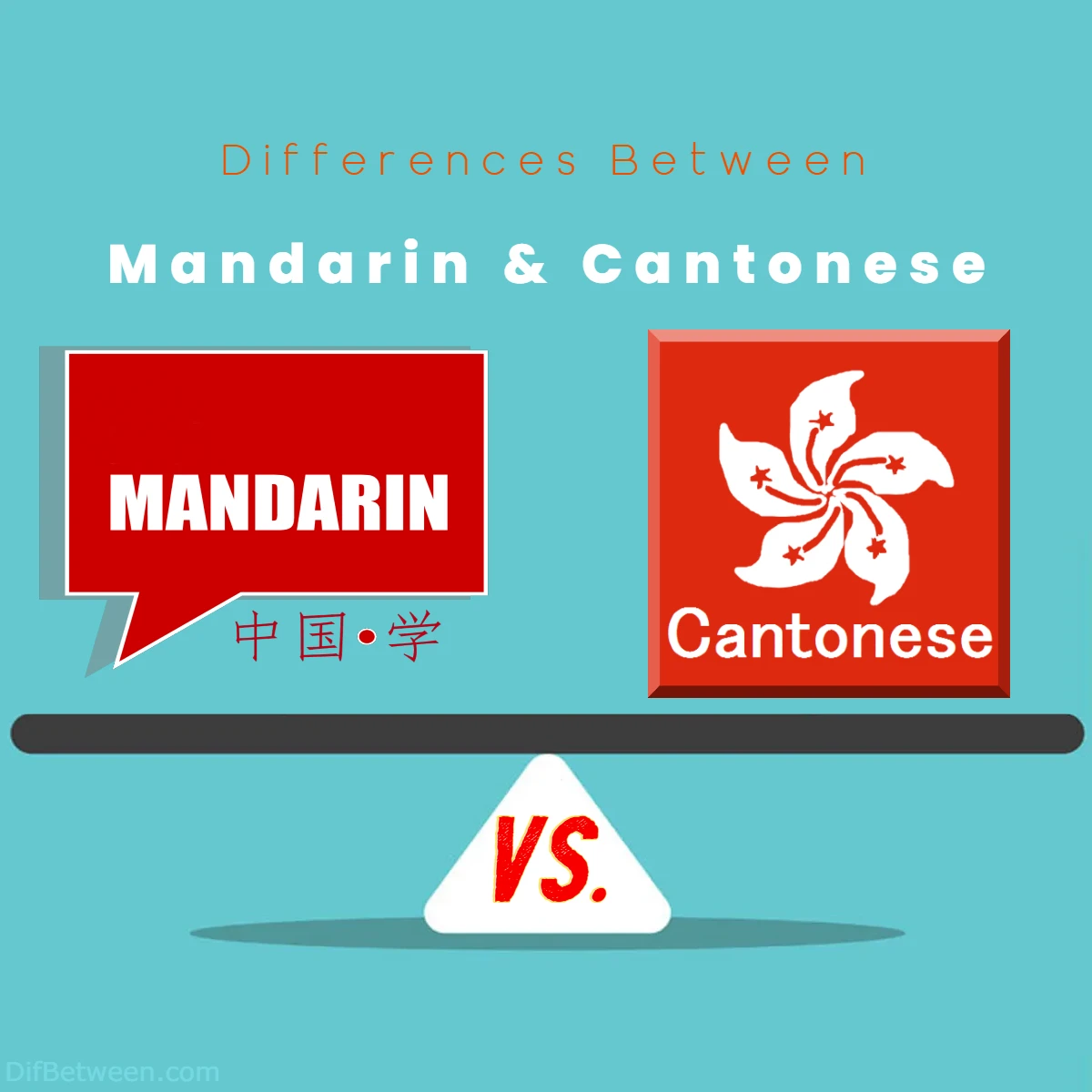 Differences Between Mandarin vs Cantonese