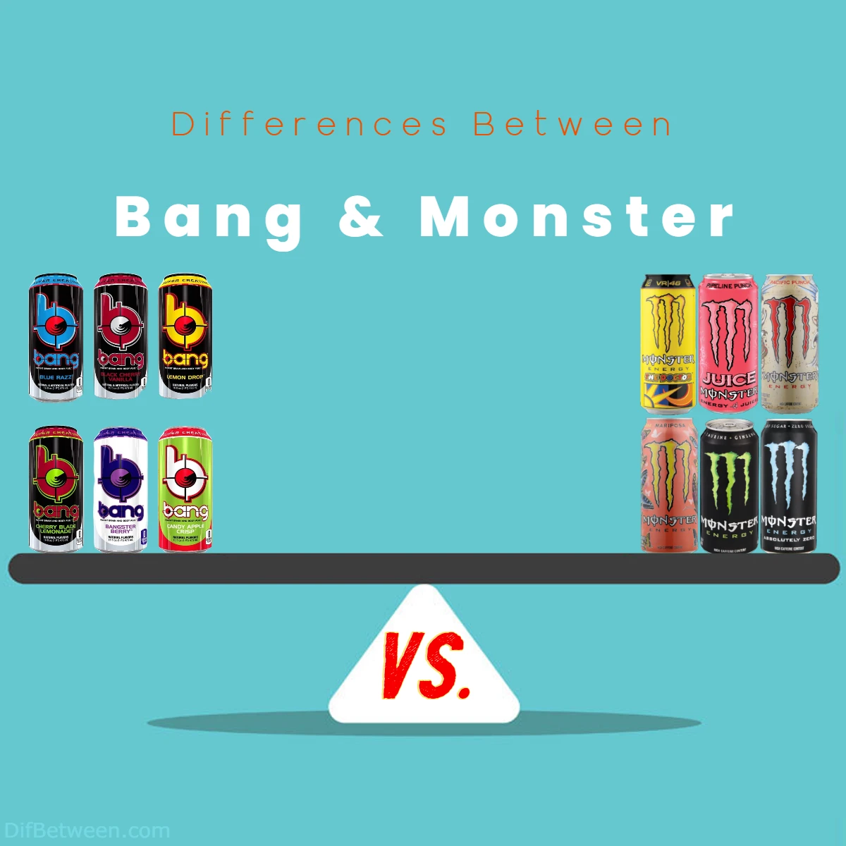 Differences Between Monster nad Bang
