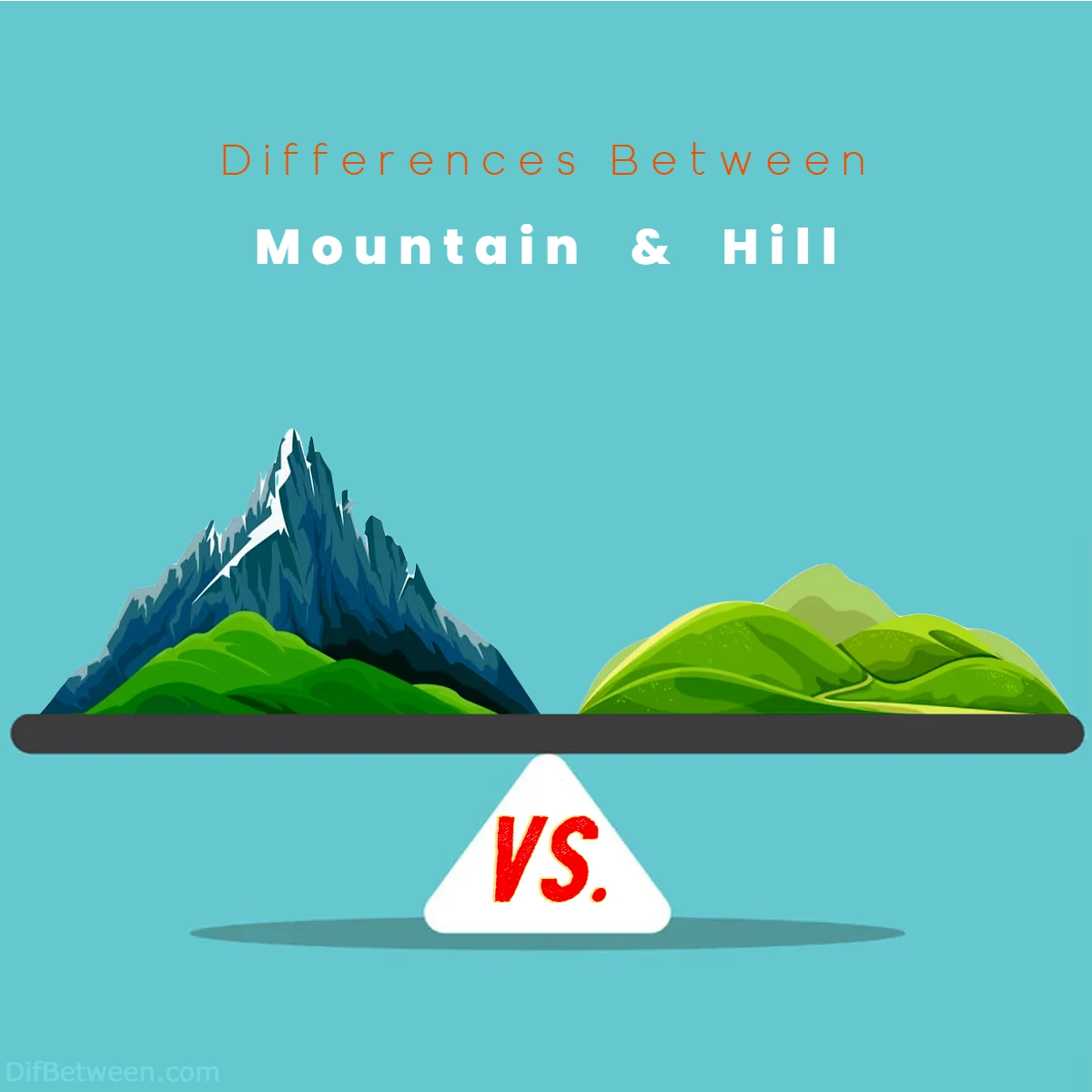 Differences Between Mountain vs Hill