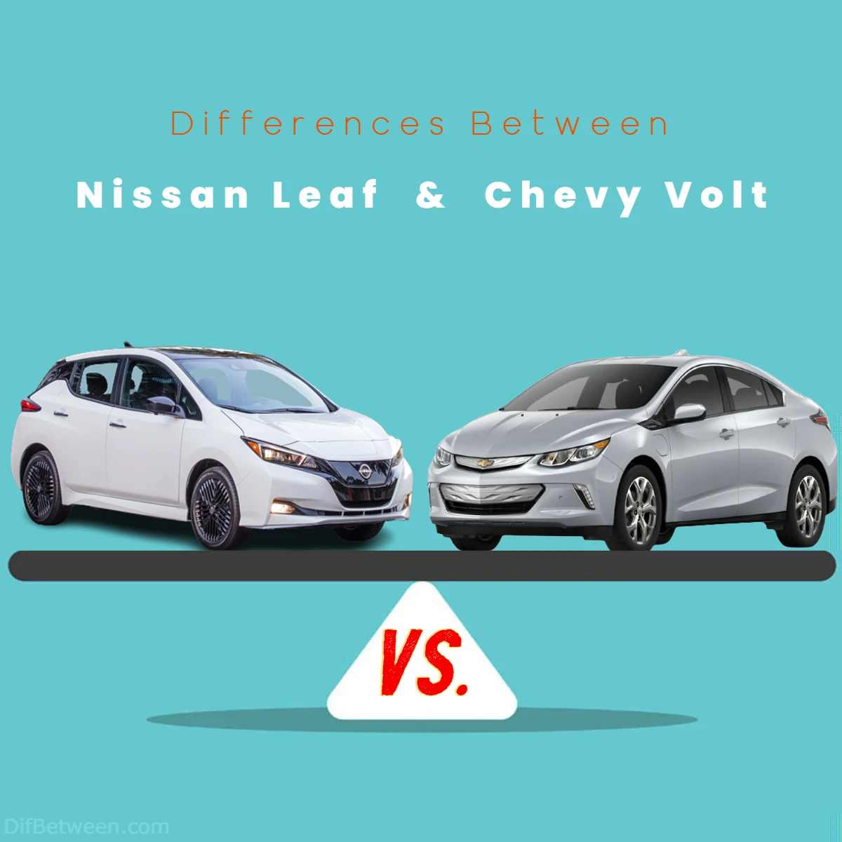Differences Between Nissan Leaf vs Chevy Volt