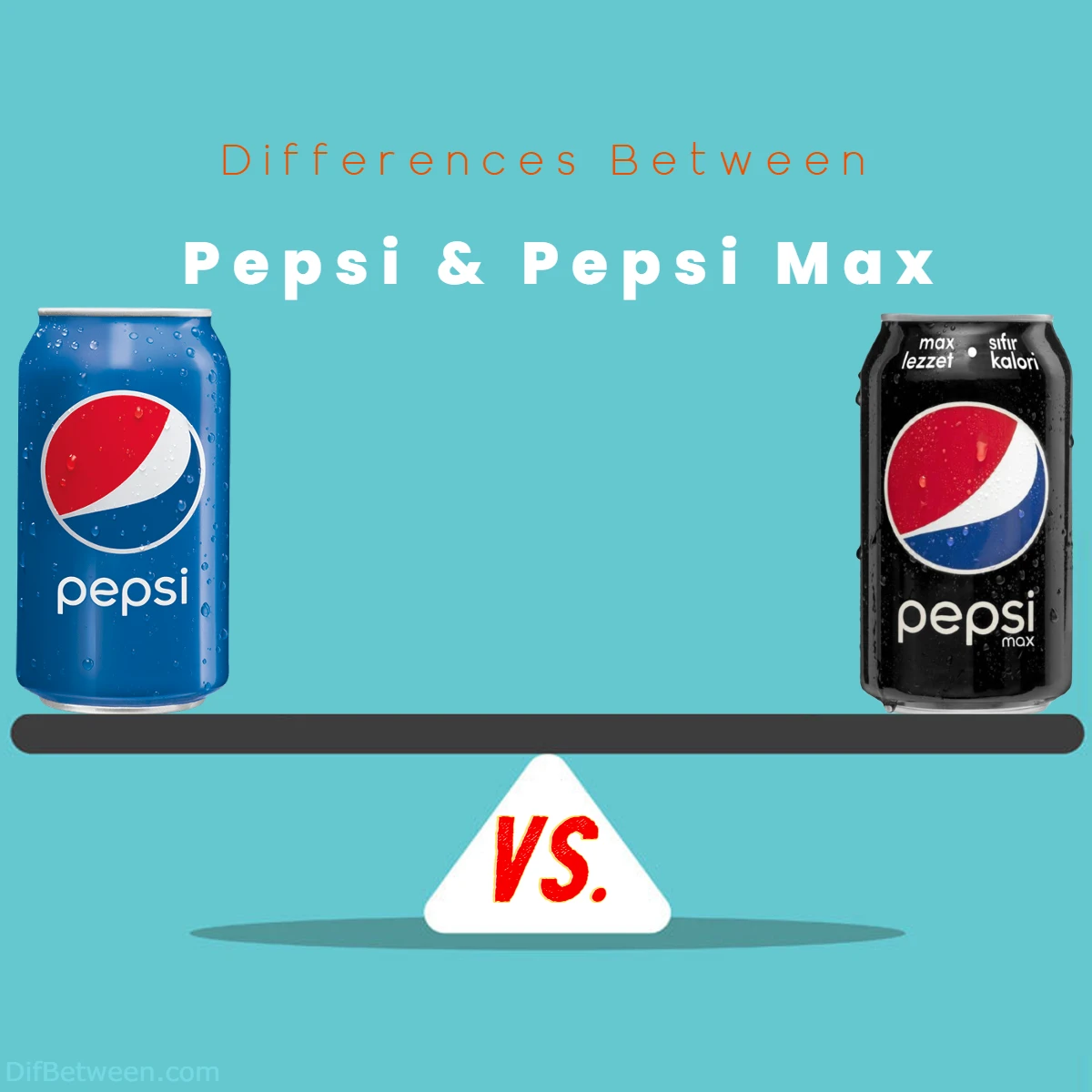 Differences Between Pepsi Max and Pepsi