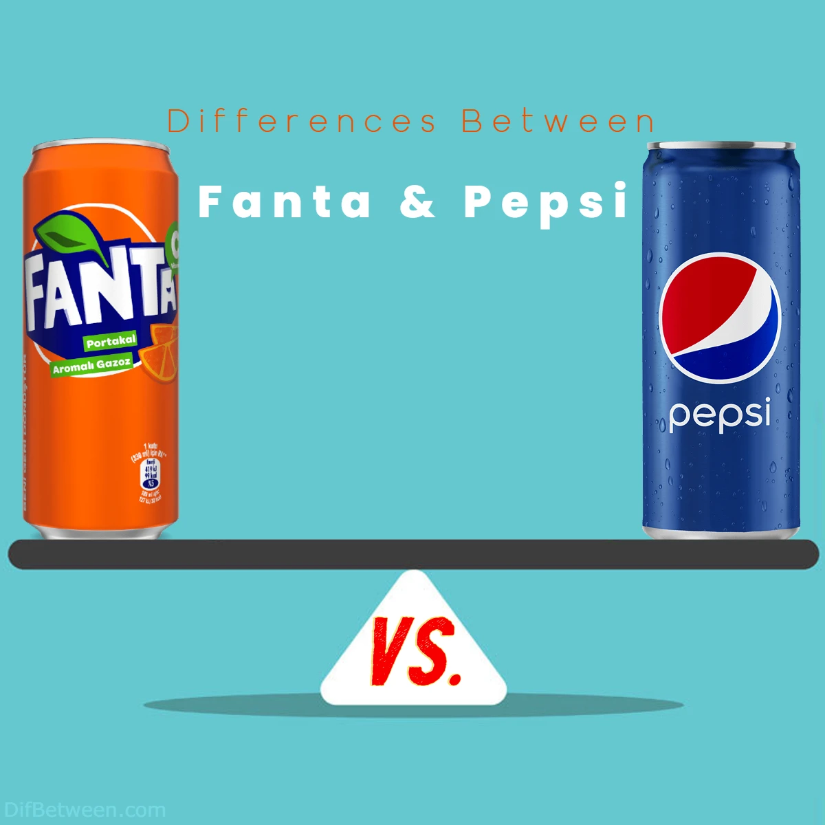 Differences Between Pepsi and Fanta
