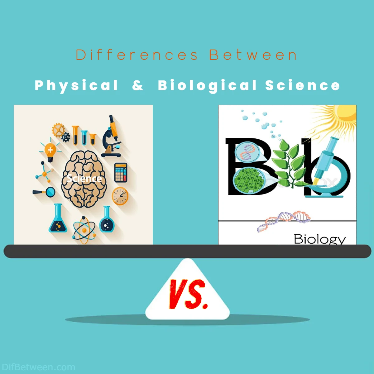 Differences Between Physical vs Biological Science