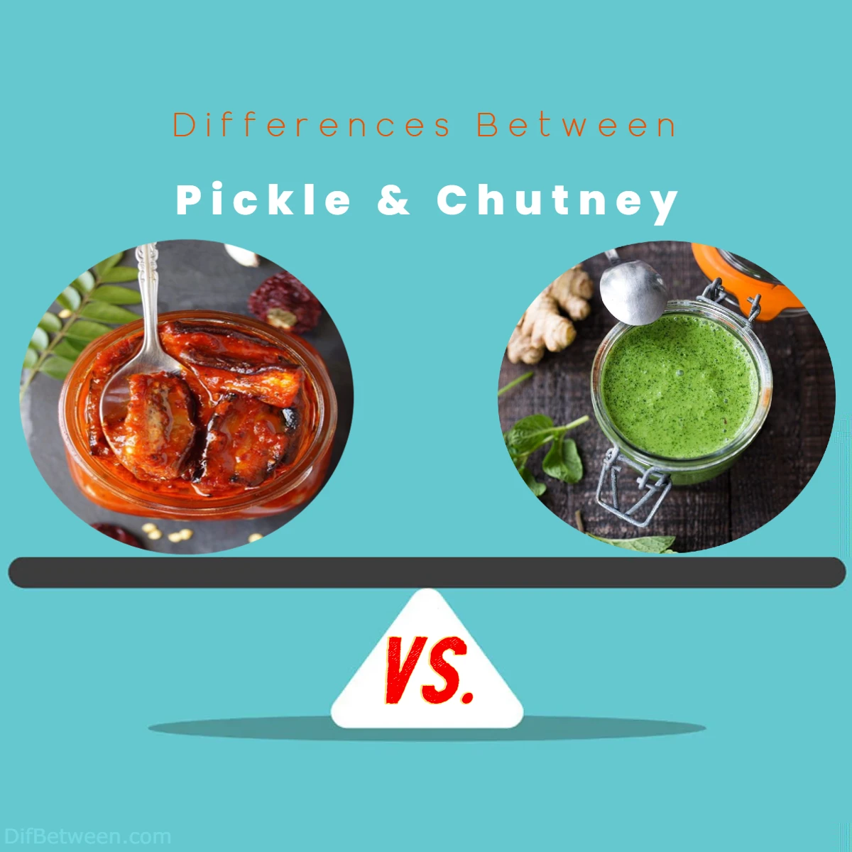 Differences Between Pickle vs Chutney