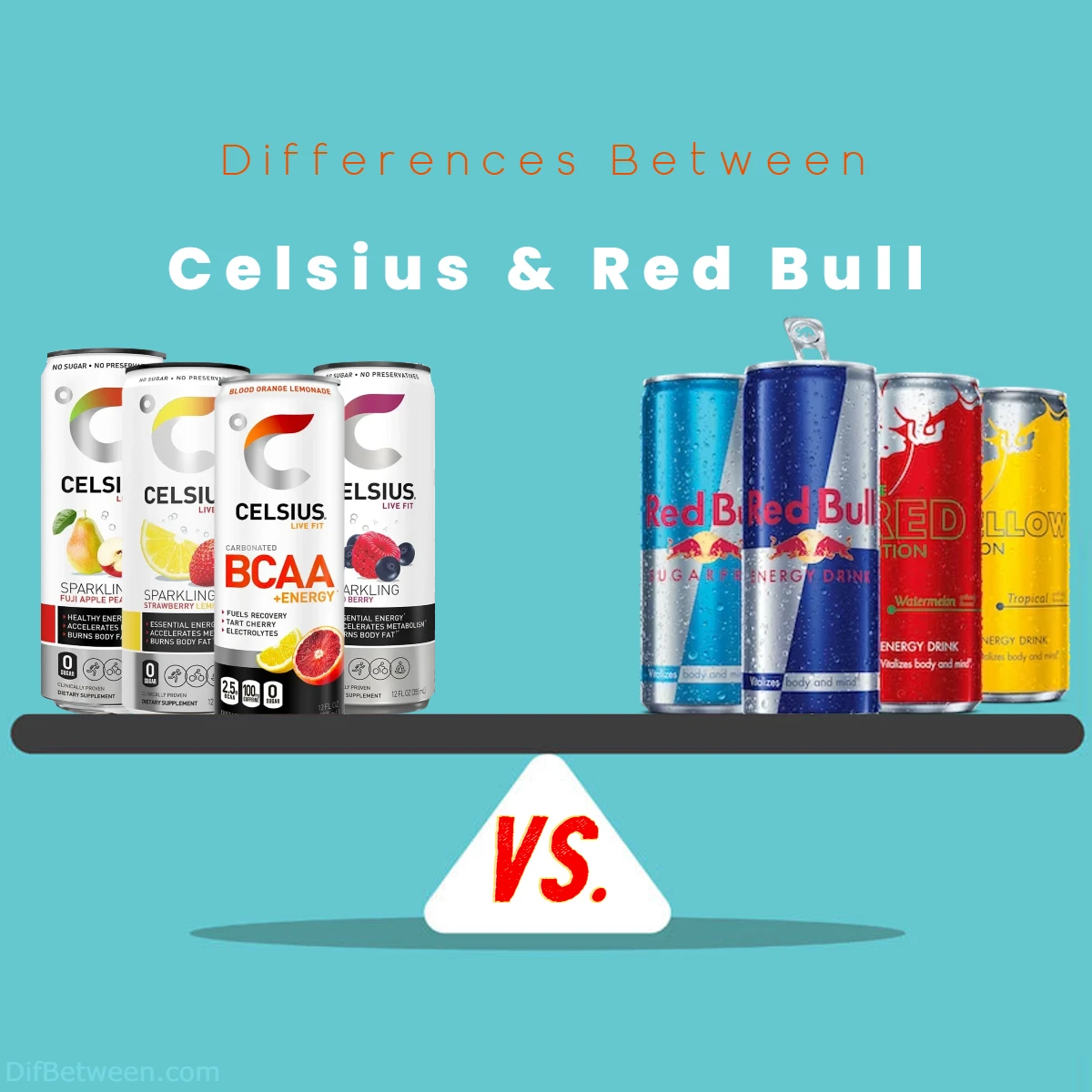 Differences Between Red Bull and Celsius
