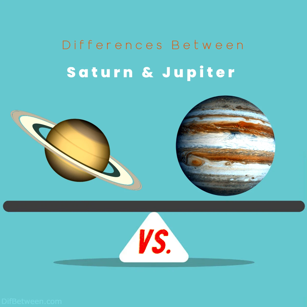 Differences Between Saturn vs Jupiter