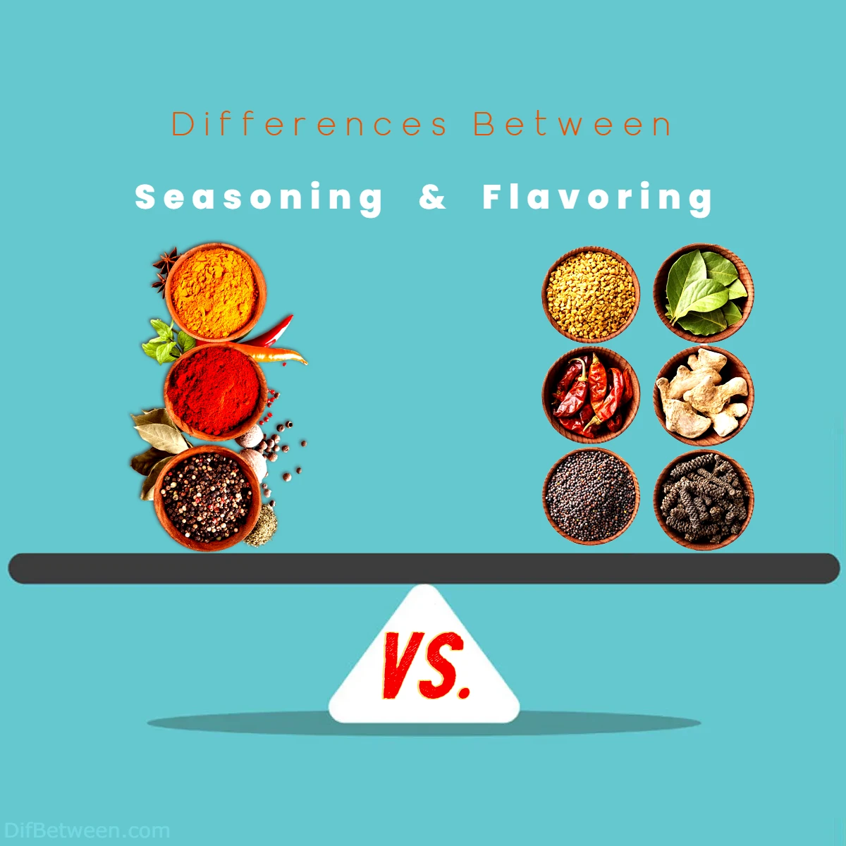 Differences Between Seasoning vs Flavoring