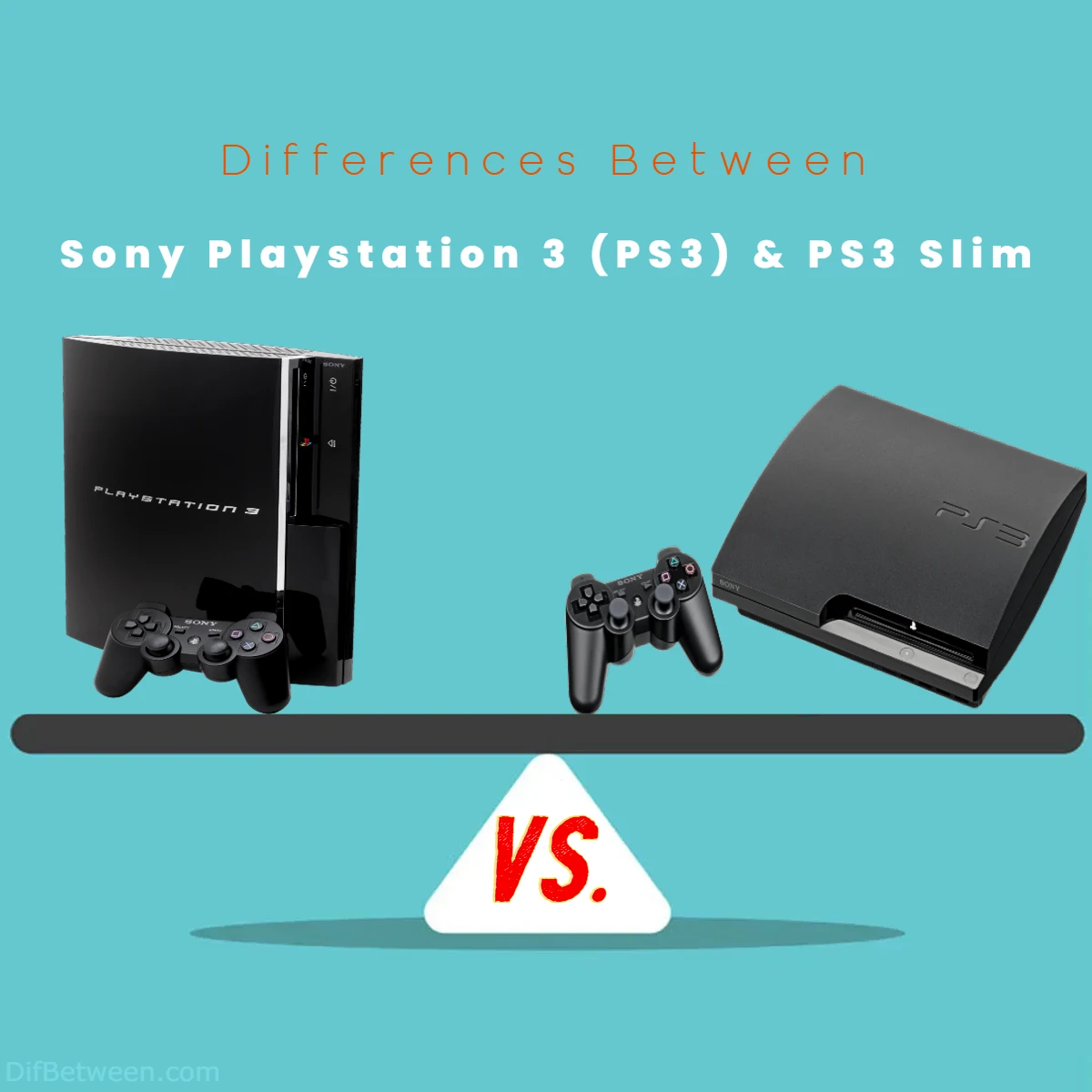 Differences Between Sony Playstation 3 (PS3) vs PS3 Slim