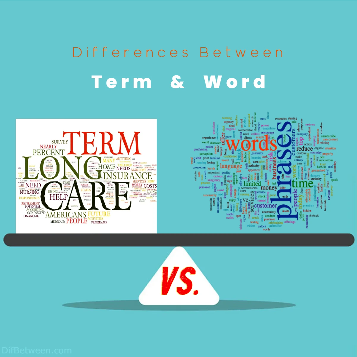 Differences Between Term vs Word