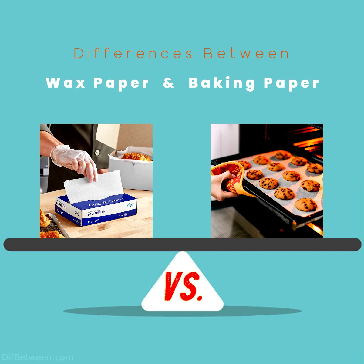 Differences Between Wax Paper vs Baking Paper